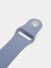 Сиреневый силиконовый ремешок для Apple Watch 3, 4, 5, 6, SE , 7 на 38/42/40/44 (эпл вотч)