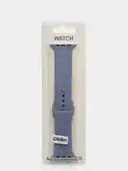 Сиреневый силиконовый ремешок для Apple Watch 3, 4, 5, 6, SE , 7 на 38/42/40/44 (эпл вотч)