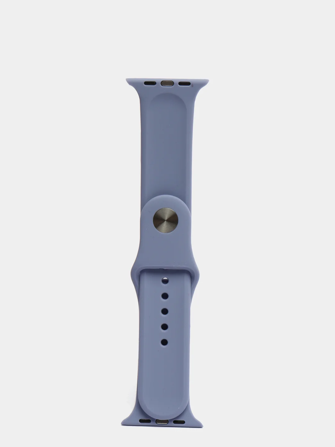 Сиреневый силиконовый ремешок для Apple Watch 3, 4, 5, 6, SE , 7 на 38/42/40/44 (эпл вотч)