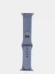 Сиреневый силиконовый ремешок для Apple Watch 3, 4, 5, 6, SE , 7 на 38/42/40/44 (эпл вотч)