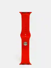 Красный силиконовый ремешок для Apple Watch 3, 4, 5, 6, SE , 7 на 38/42/40/44 (эпл вотч)
