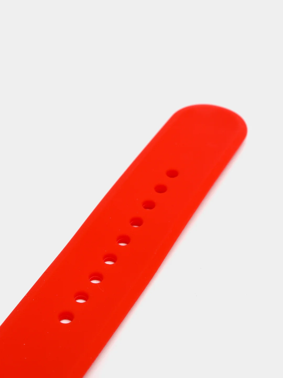 Красный силиконовый ремешок для Apple Watch 3, 4, 5, 6, SE , 7 на 38/42/40/44 (эпл вотч)