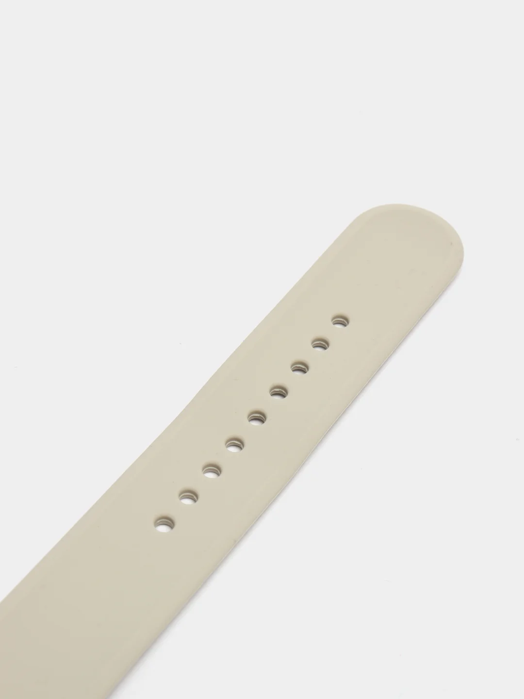 Светло-бежевый силиконовый ремешок для Apple Watch 3, 4, 5, 6, SE , 7 на 38/42/40/44 (эпл вотч)