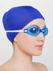 Синий очки для плавания