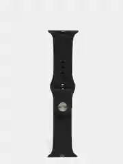 Синий меланж силиконовый ремешок для Apple Watch 3, 4, 5, 6, SE , 7 на 38/42/40/44 (эпл вотч)