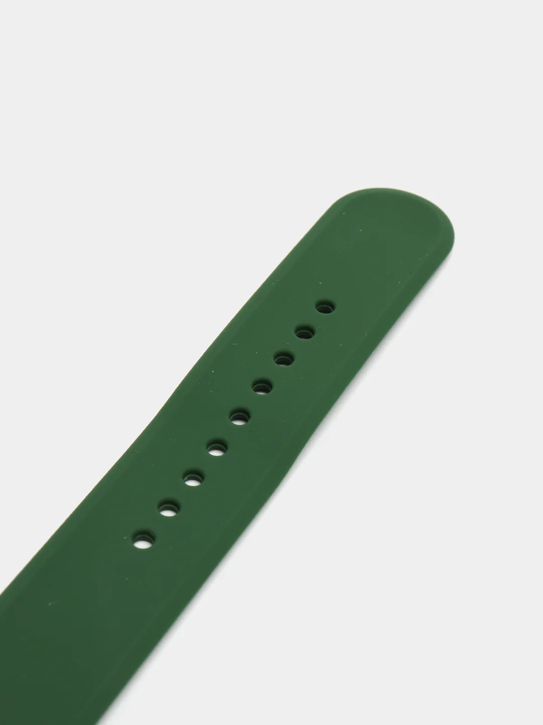 Зеленый силиконовый ремешок для Apple Watch 3, 4, 5, 6, SE , 7 на 38/42/40/44 (эпл вотч)
