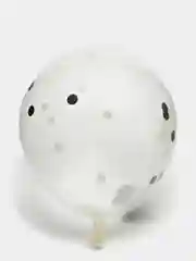 Черный воздушные шары с конфетти