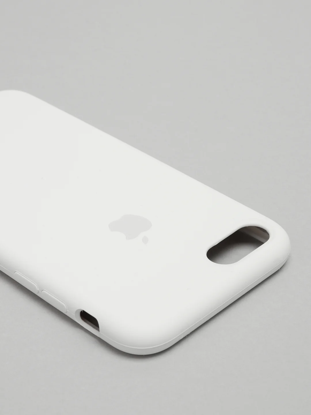 Белый чехол iPhone X 5 5S SE 6 6S 6S Plus 7 8 7 Plus 8 Plus XS XR Silicone Case
