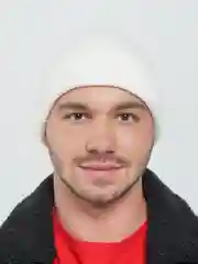 Белый шапка бини вязаная, унисекс