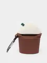Тёмно-коричневый чехол для Apple AirPods 1, 2, 3, Pro 2, TWS i9s, i10, i12, i13, i14, i15, i100