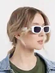 Белый солнцезащитные очки женские