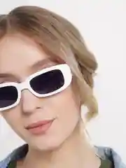 Белый солнцезащитные очки женские
