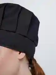 Черный колпак ПОВАРА. Колпак поварской. Черный и белый.