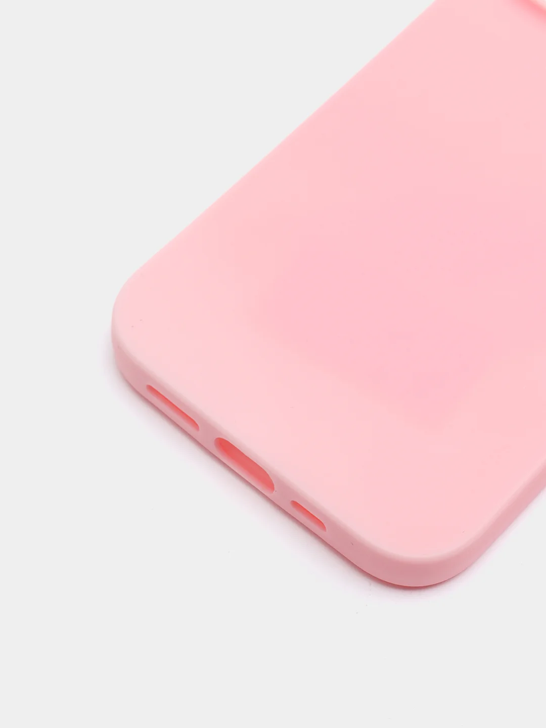 Розовый чехол для iPhone 13 / 13Pro / 13ProMax / 13 Mini,силиконовый матовый