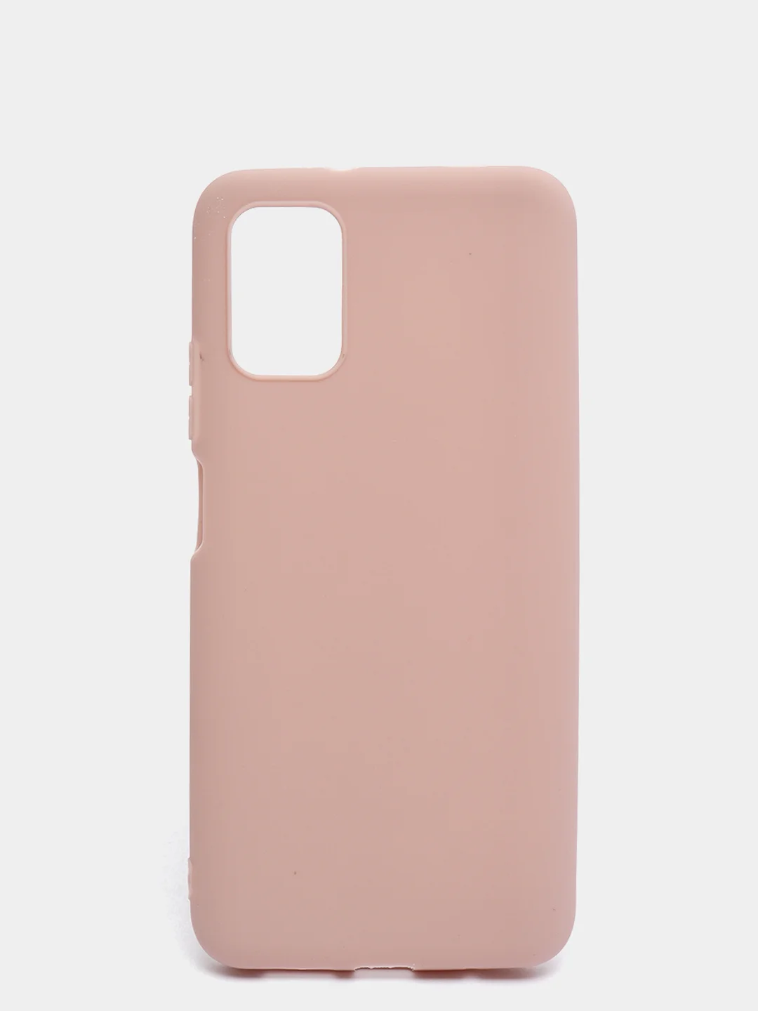 Бежевый чехол Xiaomi Poco M3 (Сяоми Поко М3), силиконовый, матовый, цветной