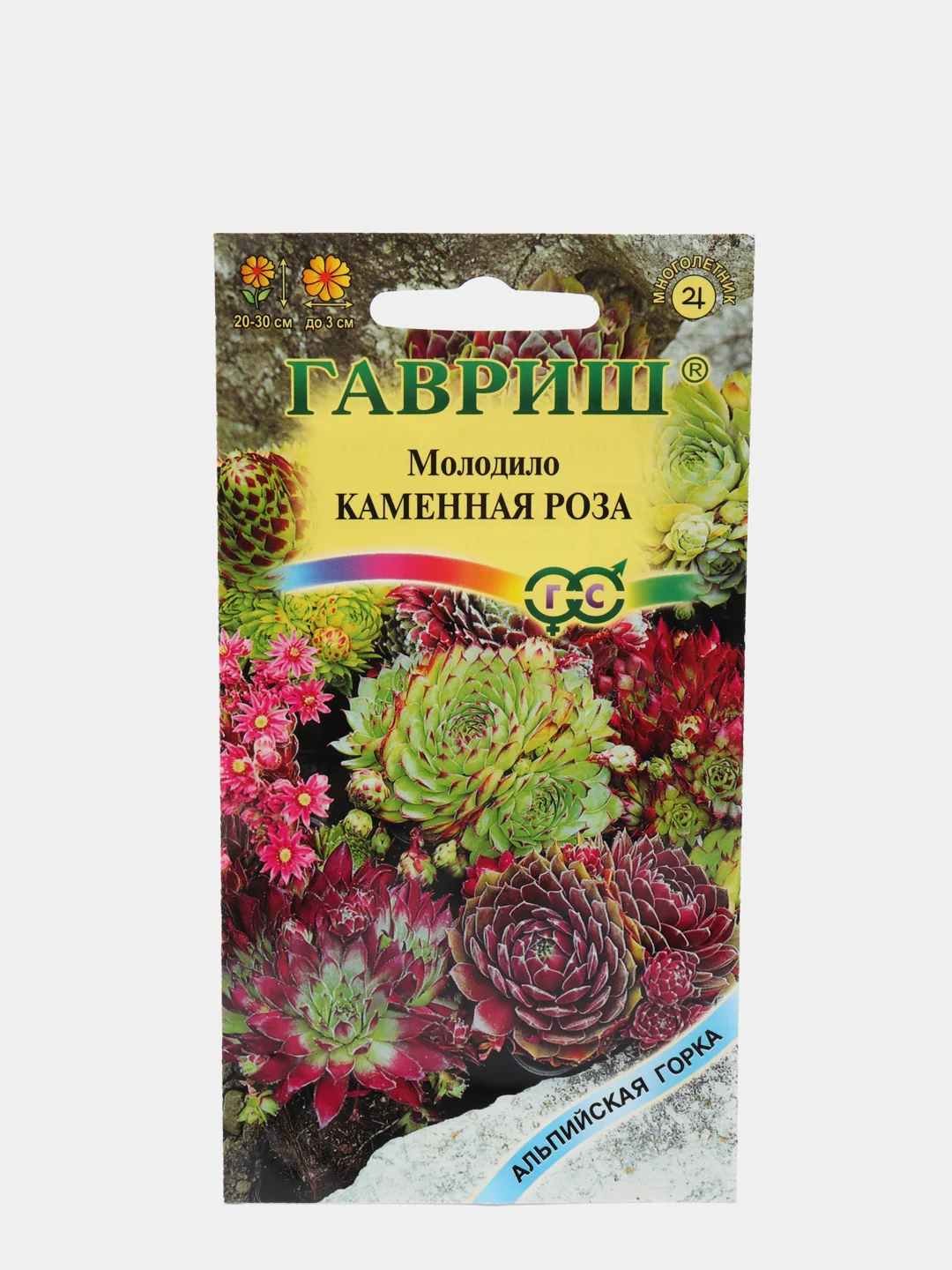 Семена Молодило "Каменная Роза" набор 1, 3, 5 уп
