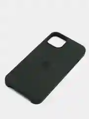 Тёмно-зелёный чехол Silicone Case для iPhone 13 / 13 Pro / 13 Pro Max с открытым низом