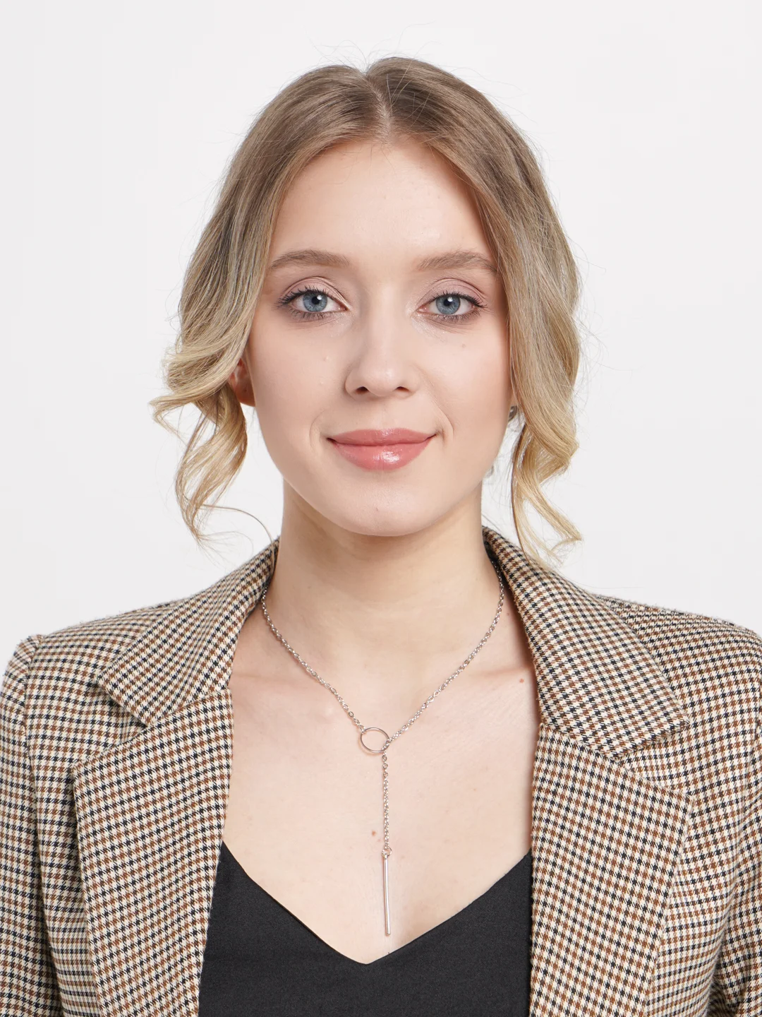 Серебряный цепочка / цепочка женская / цепочка цвет серебро, золото, 24см, 28см, 34см