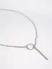 Серебряный цепочка / цепочка женская / цепочка цвет серебро, золото, 24см, 28см, 34см