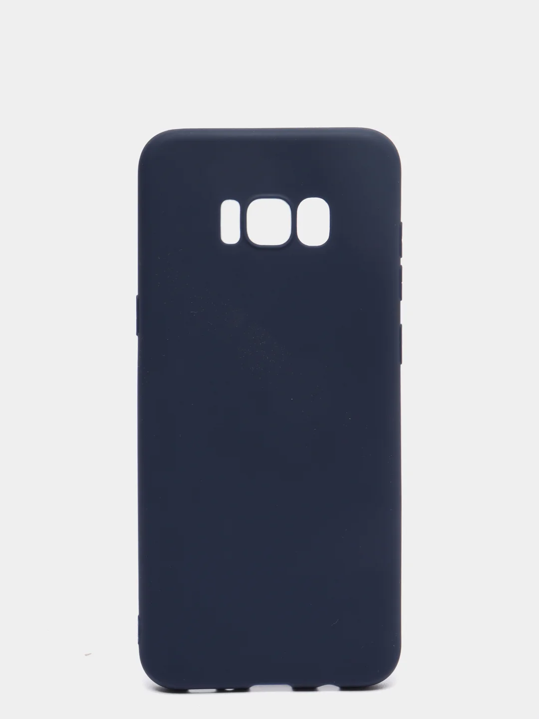 Темно-синий чехол Samsung Galaxy S8 Plus / S8+, Самсунг Галакси С8 Плюс / С8+ силиконовый