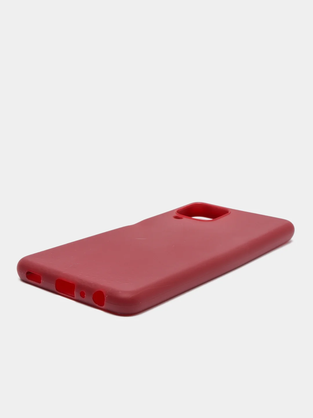 Бордовый чехол Samsung Galaxy A22, Galaxy M22, Galaxy M32, Самсунг Галакси А22, М22 М32 силиконовый