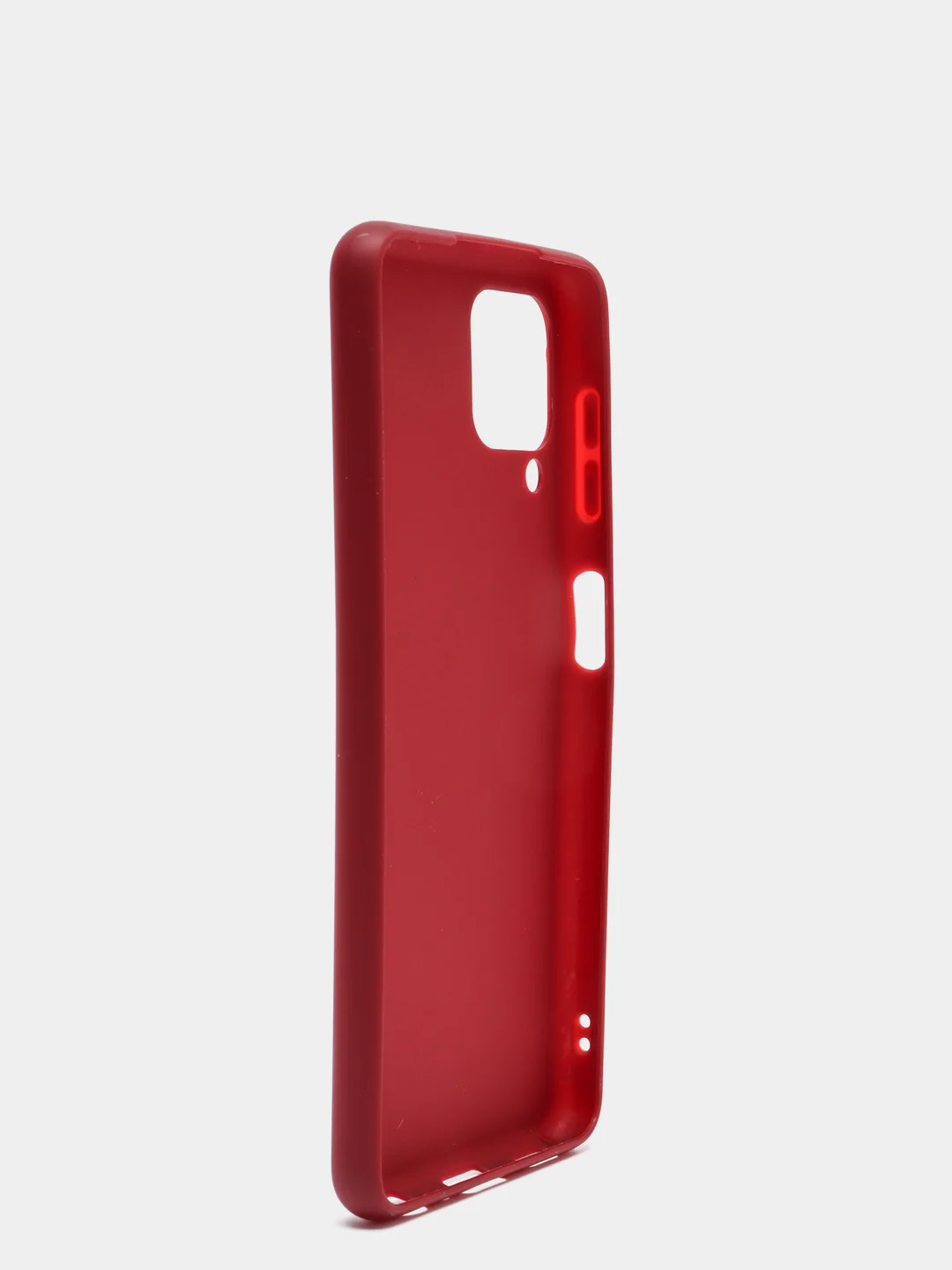 Бордовый чехол Samsung Galaxy A22, Galaxy M22, Galaxy M32, Самсунг Галакси А22, М22 М32 силиконовый