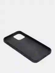 Черный чехол силиконовый для iPhone 12 / iPhone 12 Pro