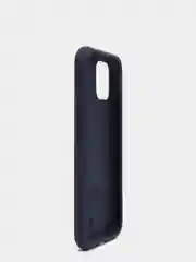 Темно-синий чехол для iPhone 11 Pro 5.8" Silicone Case, закрытый низ с логотипом
