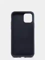 Темно-синий чехол для iPhone 11 Pro 5.8" Silicone Case, закрытый низ с логотипом
