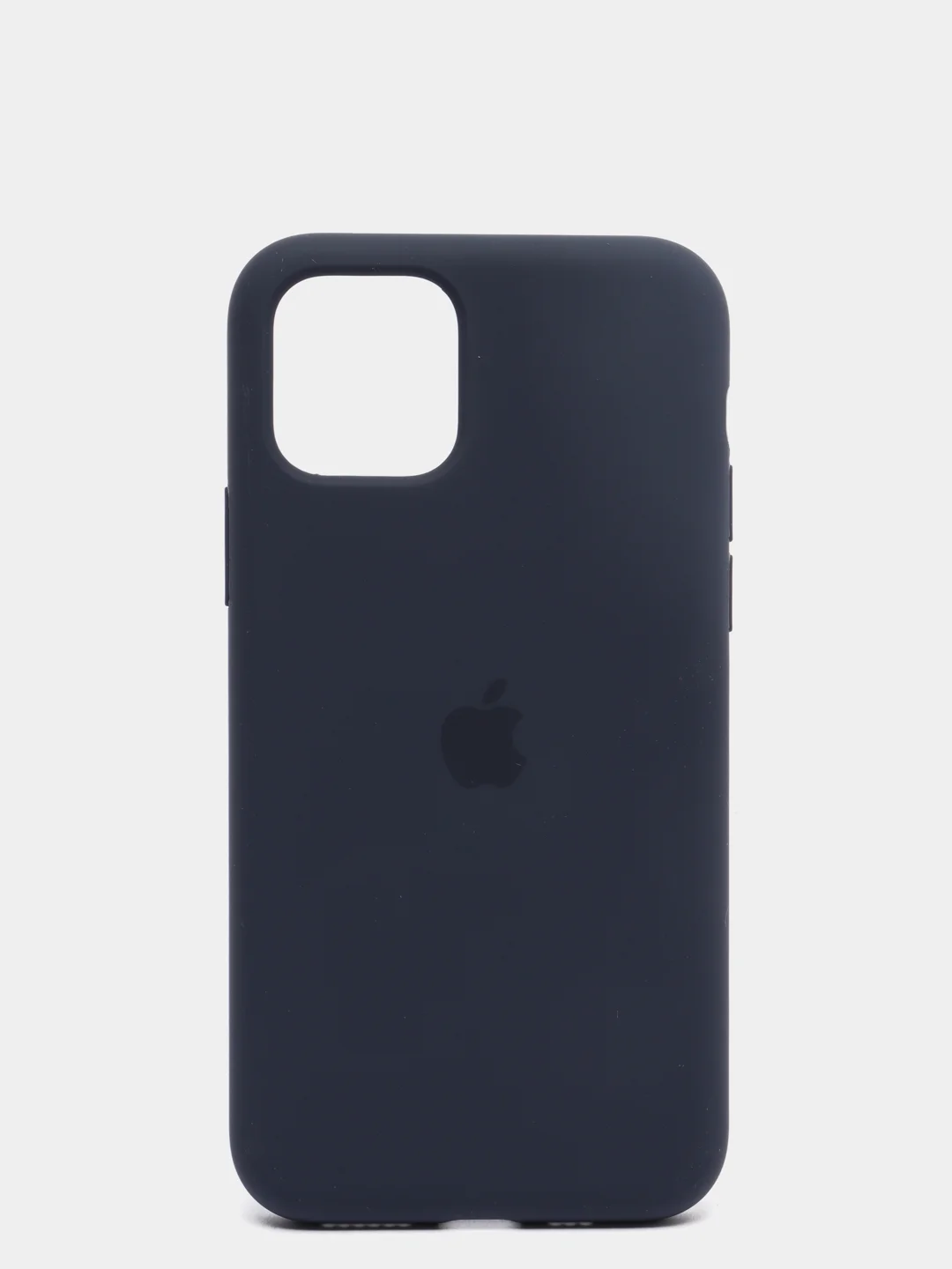 Темно-синий чехол для iPhone 11 Pro 5.8" Silicone Case, закрытый низ с логотипом