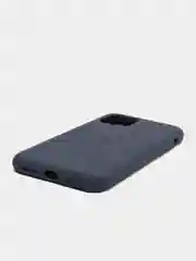 Темно-синий чехол для iPhone 11 Pro 5.8" Silicone Case, закрытый низ с логотипом