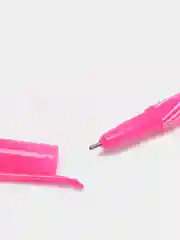 Фуксия ручка шариковая, одноразовая, синяя 1 шт