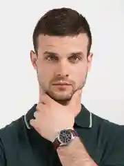 Тёмно-коричневый часы наручные, мужские