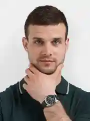 Тёмно-серый часы наручные, мужские