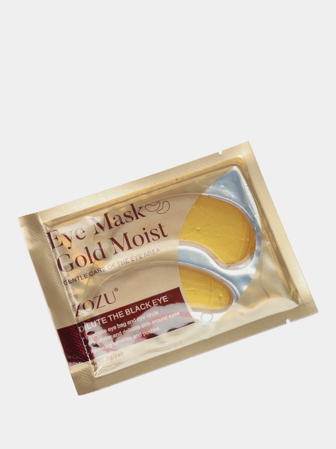 Золотой патчи для глаз Gold Moist Mung Bean, 1 пара