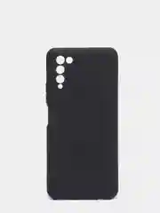 Силиконовая Накладка (чехол) Honor 10x Lite черная матовая
