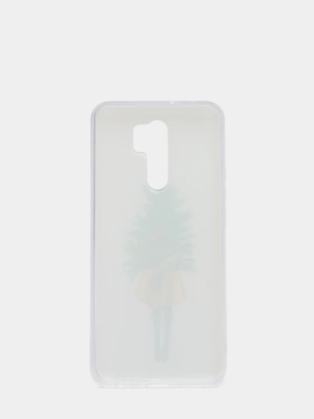 Белый новогодний чехол Xiaomi Redmi 9, Сяоми Редми 9, с рисунком "Новый Год", 5 видов
