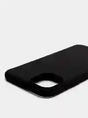 Чехол для iPhone 6 6S 7 8 Plus X XS XR SE 11 12 mini Pro Max силиконовый черный