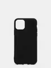 Чехол для iPhone 6 6S 7 8 Plus X XS XR SE 11 12 mini Pro Max силиконовый черный