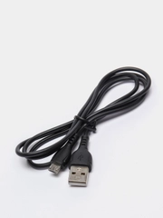 Кабель питания для зарядки 1м MicroUSB Borofone BX51, провод для Android, шнур черный
