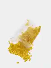 Желтый бисер Китай 10 грамм