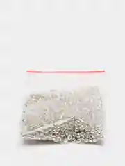 Серебряный бисер Китай 10 грамм