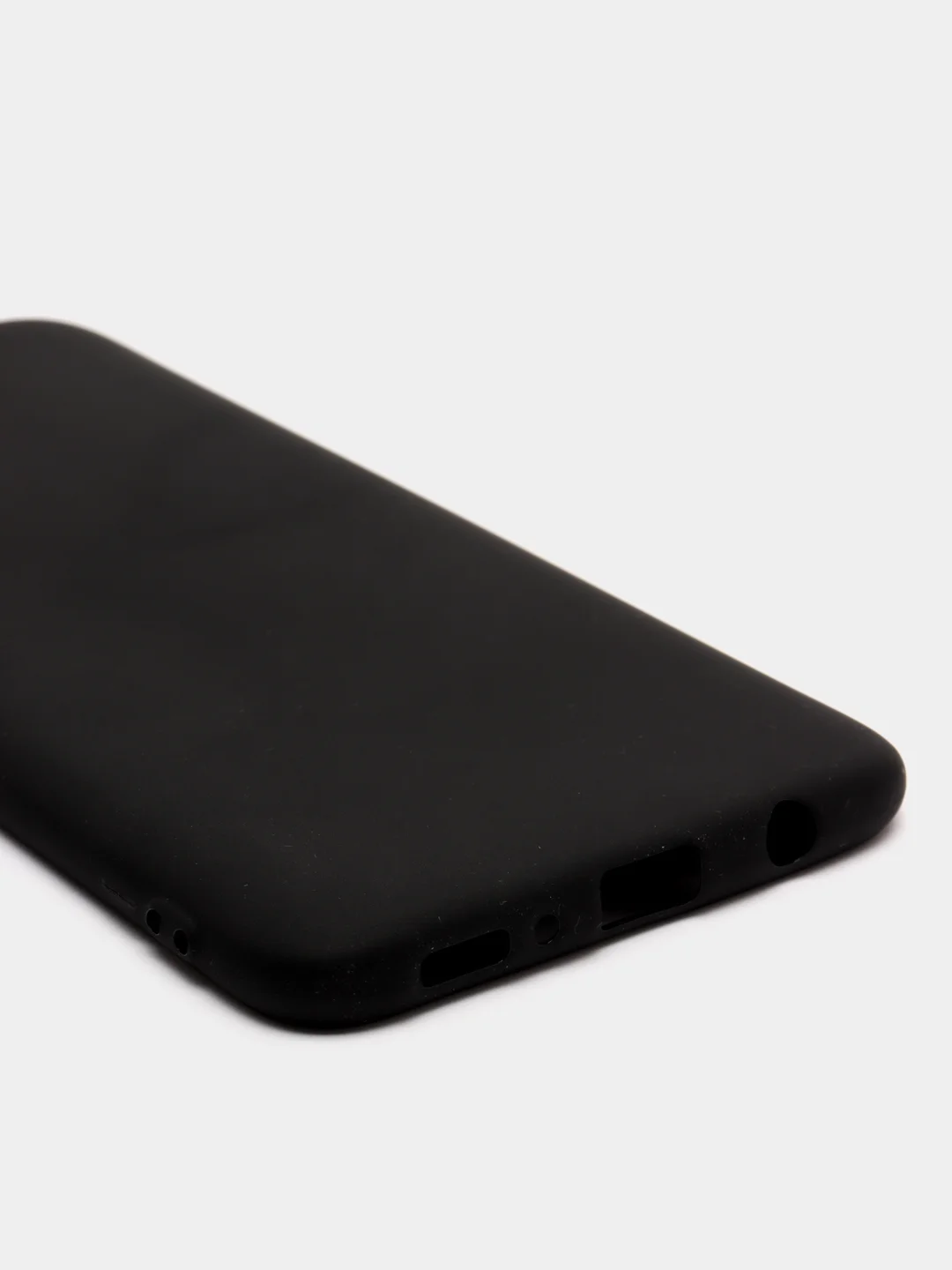Чёрный матовый чехол Samsung A01 A10S, A11 A20 A30 A20S, A21 A21S A31 A40 A41, A50 A51 A71