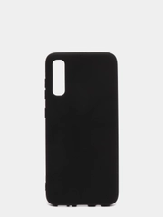 Чёрный матовый чехол Samsung A01 A10S, A11 A20 A30 A20S, A21 A21S A31 A40 A41, A50 A51 A71