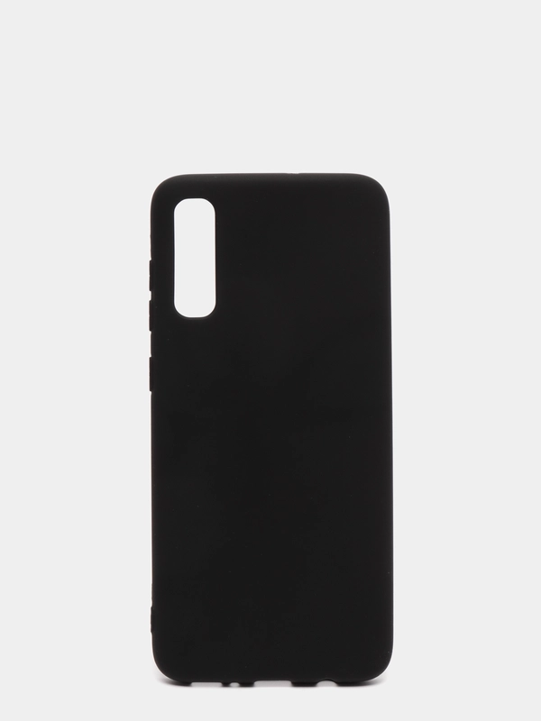 Чёрный матовый чехол Samsung A01 A10S, A11 A20 A30 A20S, A21 A21S A31 A40 A41, A50 A51 A71