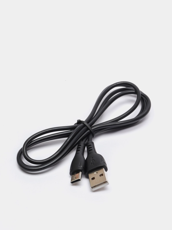 Кабель питания для зарядки Borofone BX51, 1 м, Type-C, черный
