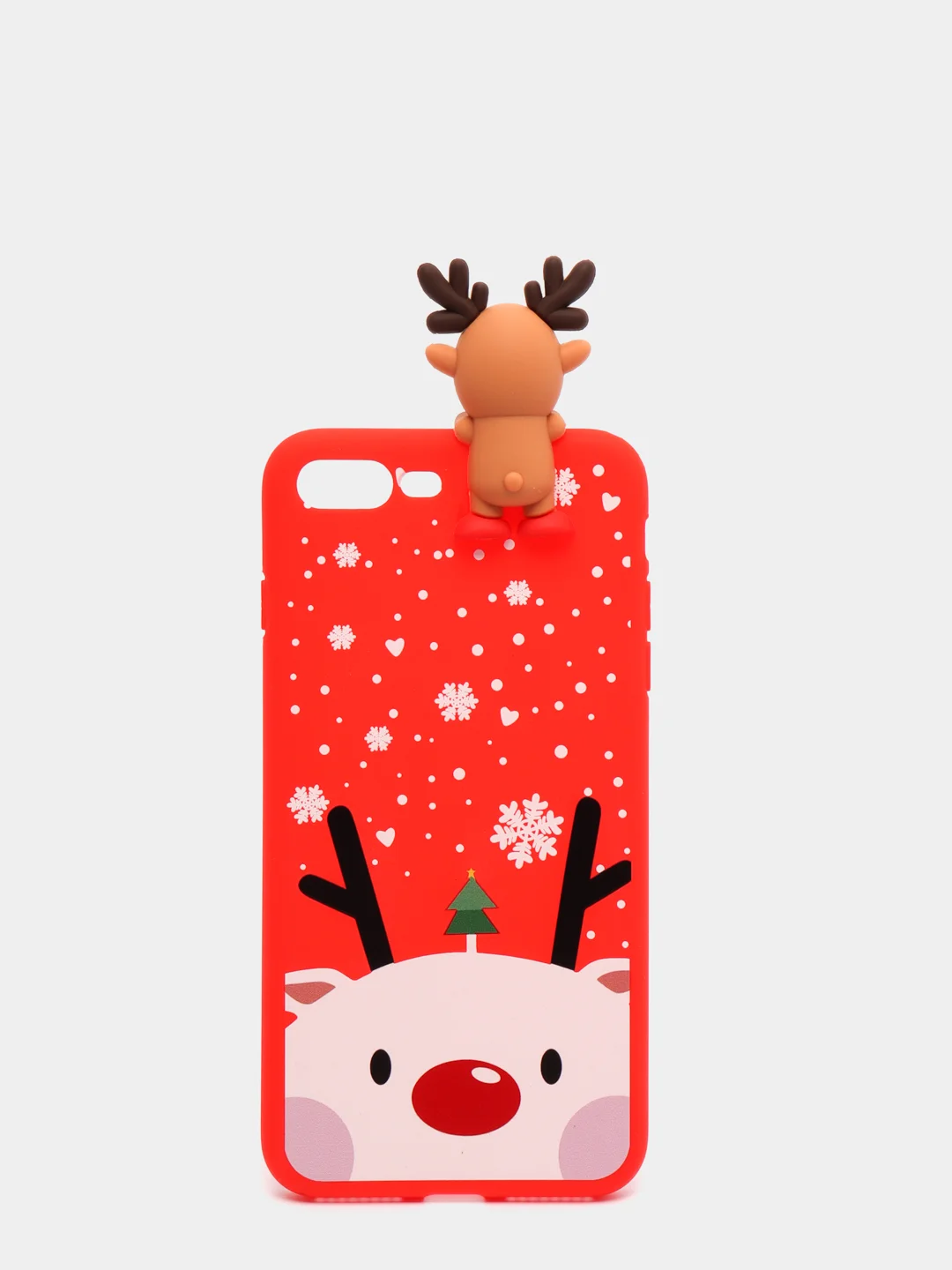 Алый чехол "Happy New Year" 2 для iPhone 6/6s 7/8 Plus XR XS 11 Pro 12 Pro mini
