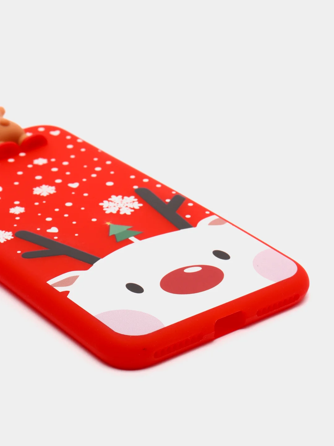 Алый чехол "Happy New Year" 2 для iPhone 6/6s 7/8 Plus XR XS 11 Pro 12 Pro mini