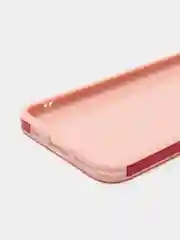 Красный чехол усиленный с полосой для Huawei P40 Lite / Huawei Nova 7i, силиконовый