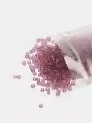 Тёмно-бордовый бисер Китай 10 грамм